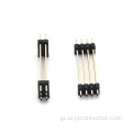 2.54mm ピンヘッダー 2 列ストレート ブラック